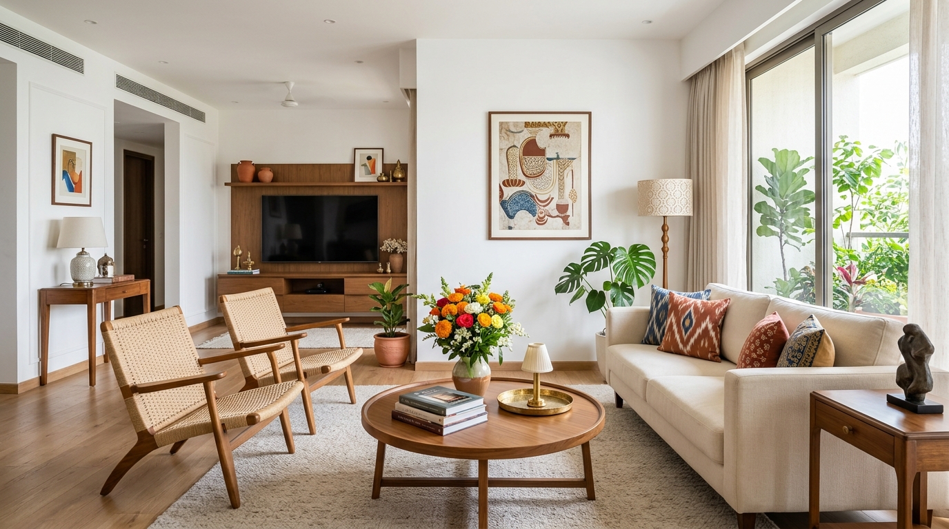 Beautiful clean home interior
